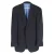 Ermenegildo Zegna blazer en broekset met enkele rij knopen in marineblauwe wol