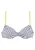 VENICE BEACH Bikinitop  geel / zwart / wit