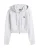 Tommy Jeans Sweatvest  lichtgrijs