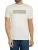 Armani Exchange T-Shirt Met Streeplogo, Beige