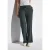 Street One Dames Wide Legs broek met structuur in Groen