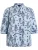 Zizzi Klederdracht blouse ‘VVIVA’  blauw