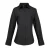 Premier Dames/dames Supreme Heavy Poplin Werkhemd met lange mouwen (Zwart)