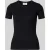 JJXX T-shirt met geribbelde ronde hals Model ‘FRANKIE’