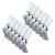12 Pack Heren Bamboe Crew Grip Sokken | Versterkte Hak & Teen Zachte Antislip Sokken