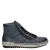 Remonte imitatieleren leren sneakers blauw