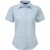 Premier Popeline blouse met korte mouwen / Gewoon werkoverhemd (Lichtblauw)
