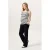 Noppies maternity regular high waist zwangerschaps casual broek zwart