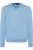 MAERZ Superwash Trui V-hals Dyson Blauw, Effen