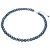 Valero Pearls Ketting  navy / zilver