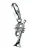 Giorgio Martello Milano Hangers  zilver