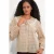 Dames Geruite Viscose Poplin Overhemd