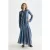 Scotch & Soda Pleated Stripe Collared Cardigan Carbon