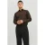 JACK & JONES PREMIUM slim fit overhemd – bruin