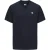 Pretty Green Heren-T-shirt met logo op de borst en ronde hals (Marine)