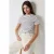 Gestreepte Crew Kraag T-shirt