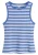 MELA Gebreide top ‘DRISNA’  blauw / wit