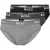 Boss Premium katoenen herenslips (set van 3) (Grijs/Donkergrijs/Zwart)