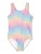 Lindex Badpak  azuur / lila / pasteloranje / lichtroze