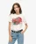 Superdry Vrouwen Tokyo Relaxed T-shirt met Vintage Logo en Print Wit