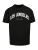 Mister Tee – L.A. College Oversize Heren T-shirt – L – Zwart
