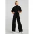 SisterS Point straight jumpsuit zwart