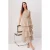 TRENDYOLMİLLA Dames Ecru Effen Maxi Mouwloos Skater Jurken