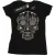 Li-cense Disney dames coco doodshoofd mono patroon katoenen t-shirt