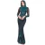 Strakke damesjurk Goddiva Modesty Starburst Sequin