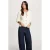 Morgan gebreid vest – ecru