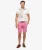 Vintage International Chino Shorts Slanke Pasvorm Roze