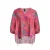 Cachemire Print Blouse met Katoenen Strikdetail Dames Mat Fashion