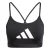 ADIDAS PERFORMANCE Sport bh ‘Aeroreact’  zwart / wit