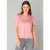 YEST Genelia Essential Tops  Dark Rose