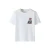NAME IT MINI T-shirt met backprint wit