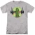 Rick And Morty Unisex T-shirt voor volwassenen met de tekst ‘I Love Myself’ en Pickle Rick (Atletische Heide)