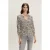 Dames gebreide blouse met bloemenprint Greenpoint