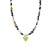 Luxeketting met Veelkleurige Natuursteen 18k goud afwerking – Ilisen