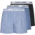 Jack & Jones Heren plus size wijde boxershorts geweven jactokyo 3-pack blauw/zwart