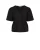 WE Fashion Gebreid vest  zwart