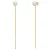 Valero Pearls Oorbellen  goud / parelwit