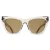 Saint Laurent Kat-Oog Dames Transparant Beige Bruin SL214 Kate