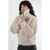 Dikke Textuur Turtleneck Zip-Up Vest