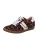 Paul Green Sneakers laag  bruin / cognac / zwart / wit
