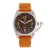 Shield Pascal lederen band heren duikhorloge