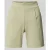 Ichi Regular fit korte broek met bandplooien, model ‘Kate’