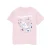 Harry Potter Meisjes Uil Brief Van Zweinstein Katoenen T-Shirt (Baby Roze)