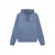 Rellix rechtvallende hoodie met backprint – blauw