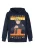 NAME IT Sweatshirt  grafiet / oranje / zwart / wit