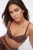 TRENDYOLMİLLA Dames Bruin Effen Push-up BH’s